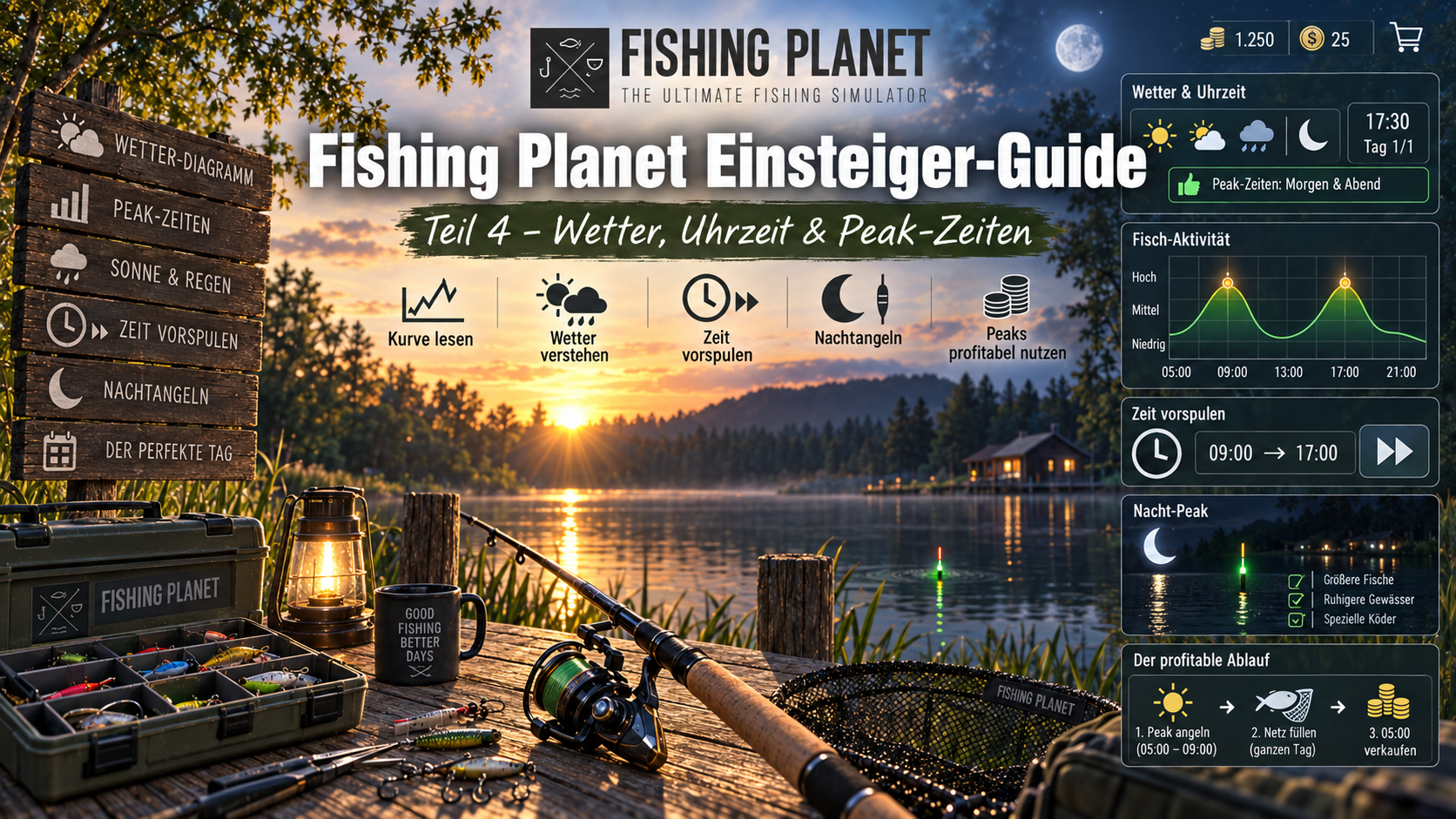 Fishing Planet und FP Campus Guide für Einsteiger Teil 4