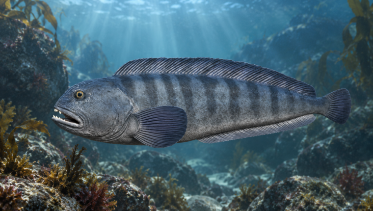 Gestreifter Seewolf in Fishing Planet
