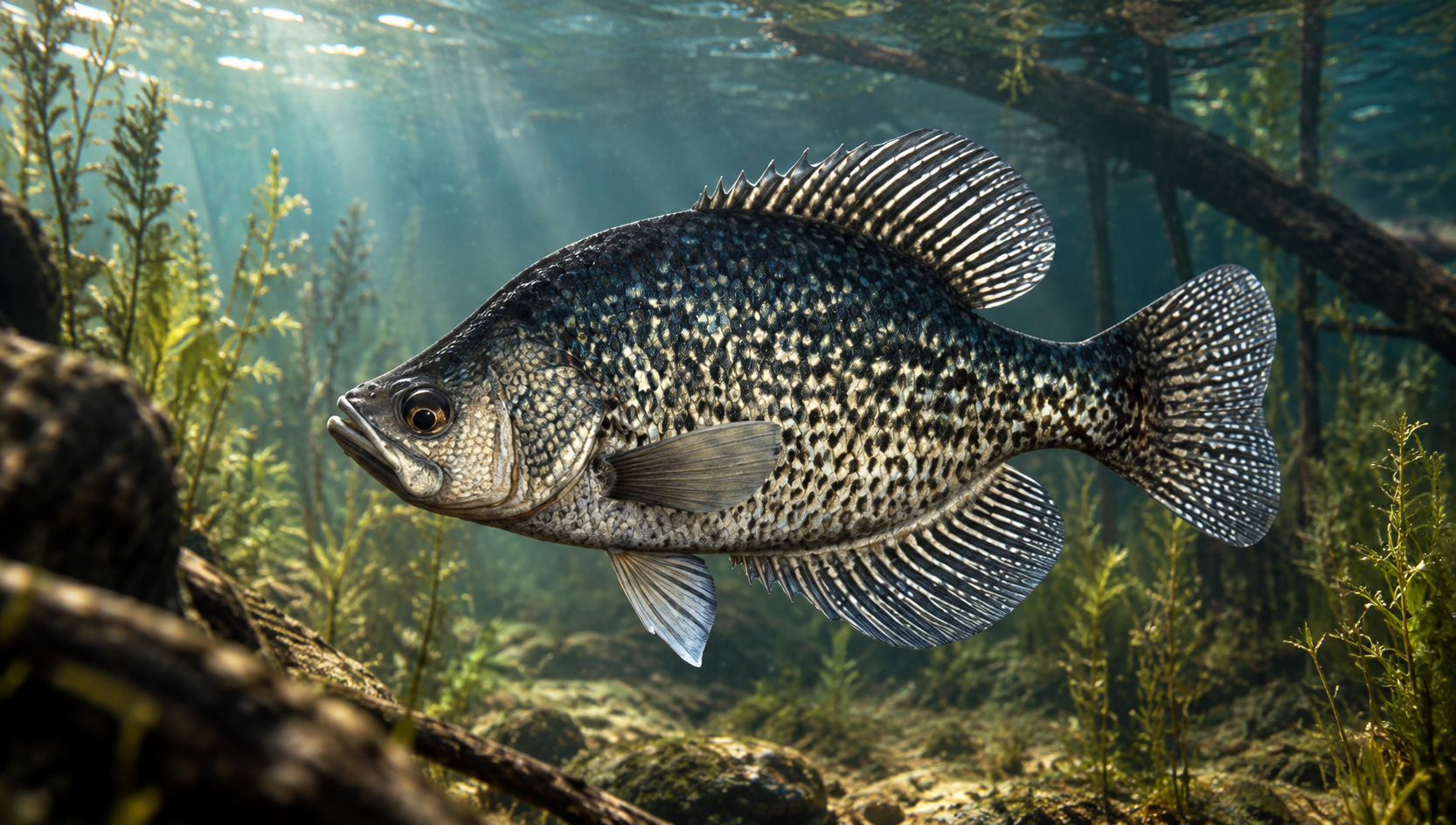 Schwarzer Crappie in Fishing Planet